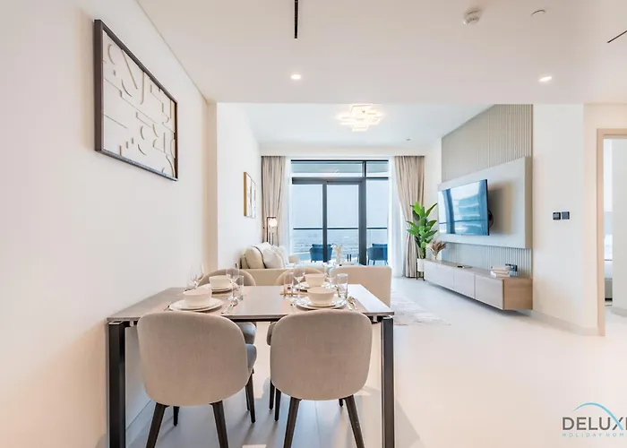 Charming 1Br Apartment At Marina Vista Tower 2 Emaar Beachfront Dubai Marina By Deluxe Holiday Homes